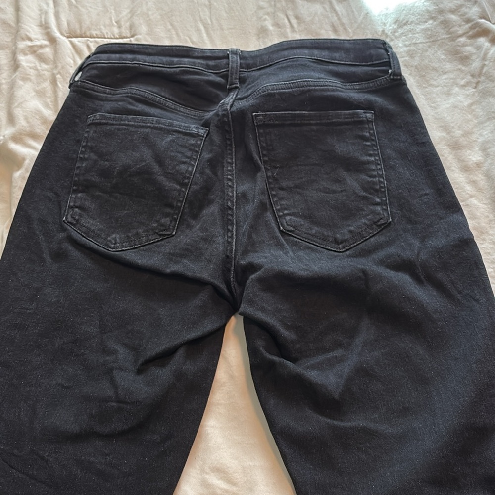 Banana Republic factory black skinny jeans. Sz 29/8 - Picture 3 of 3